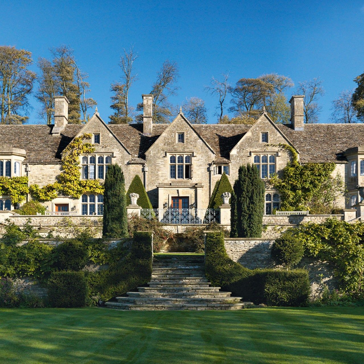 A graceful Cotswolds house rebuilt in the traditional local vernacular