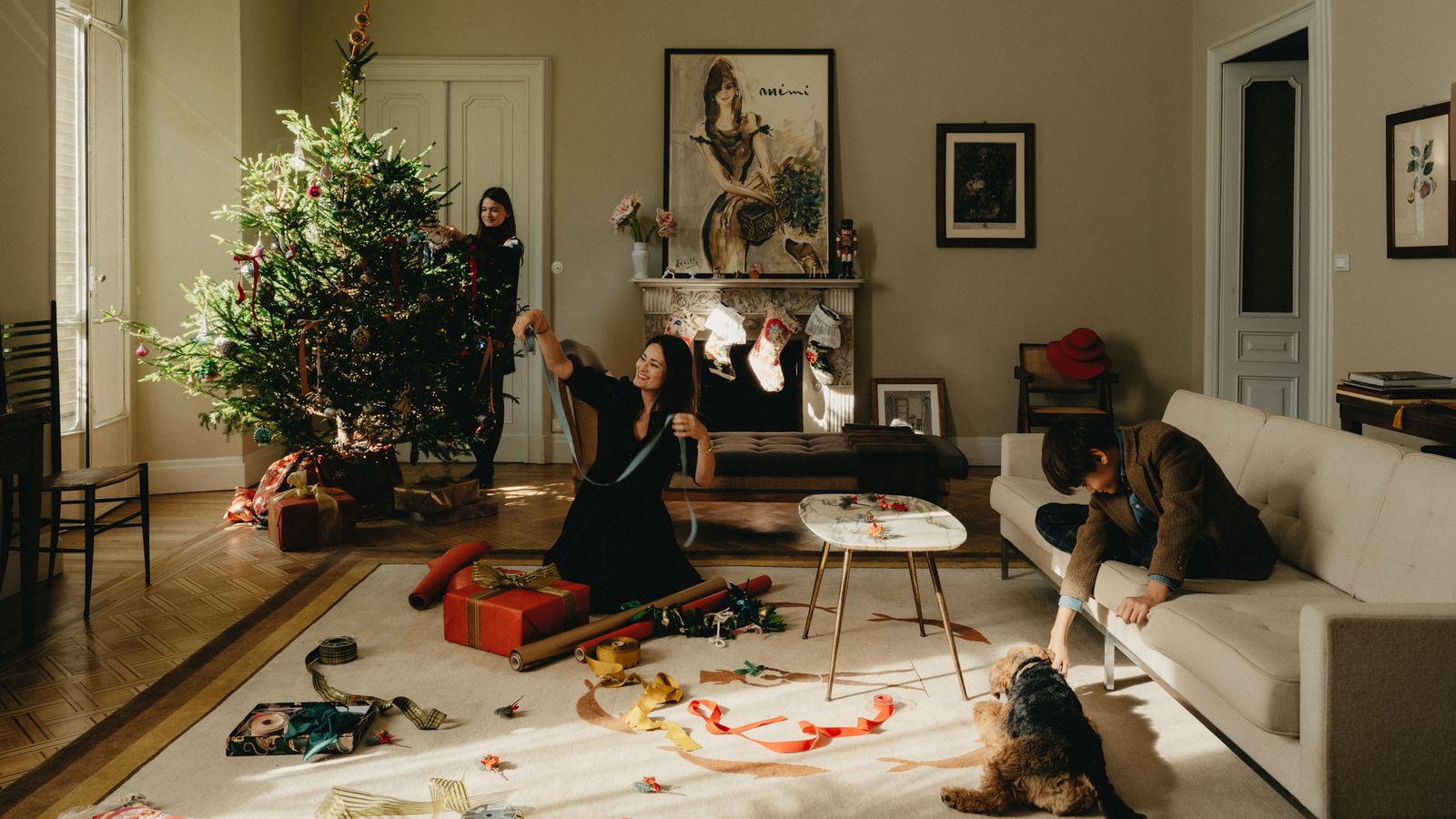 Celebrating Christmas with Mimi Thorisson at home in Turin