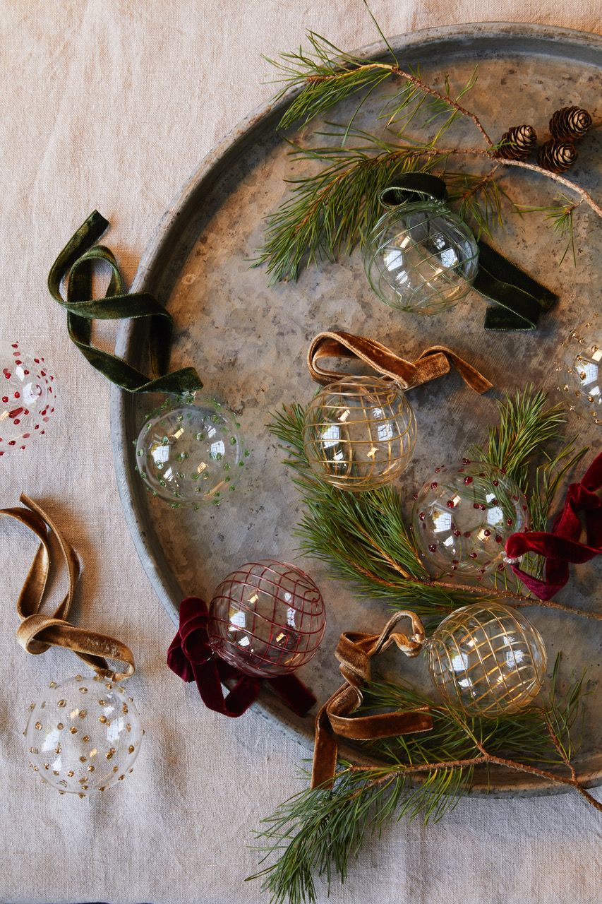 An array of Issy's baubles.