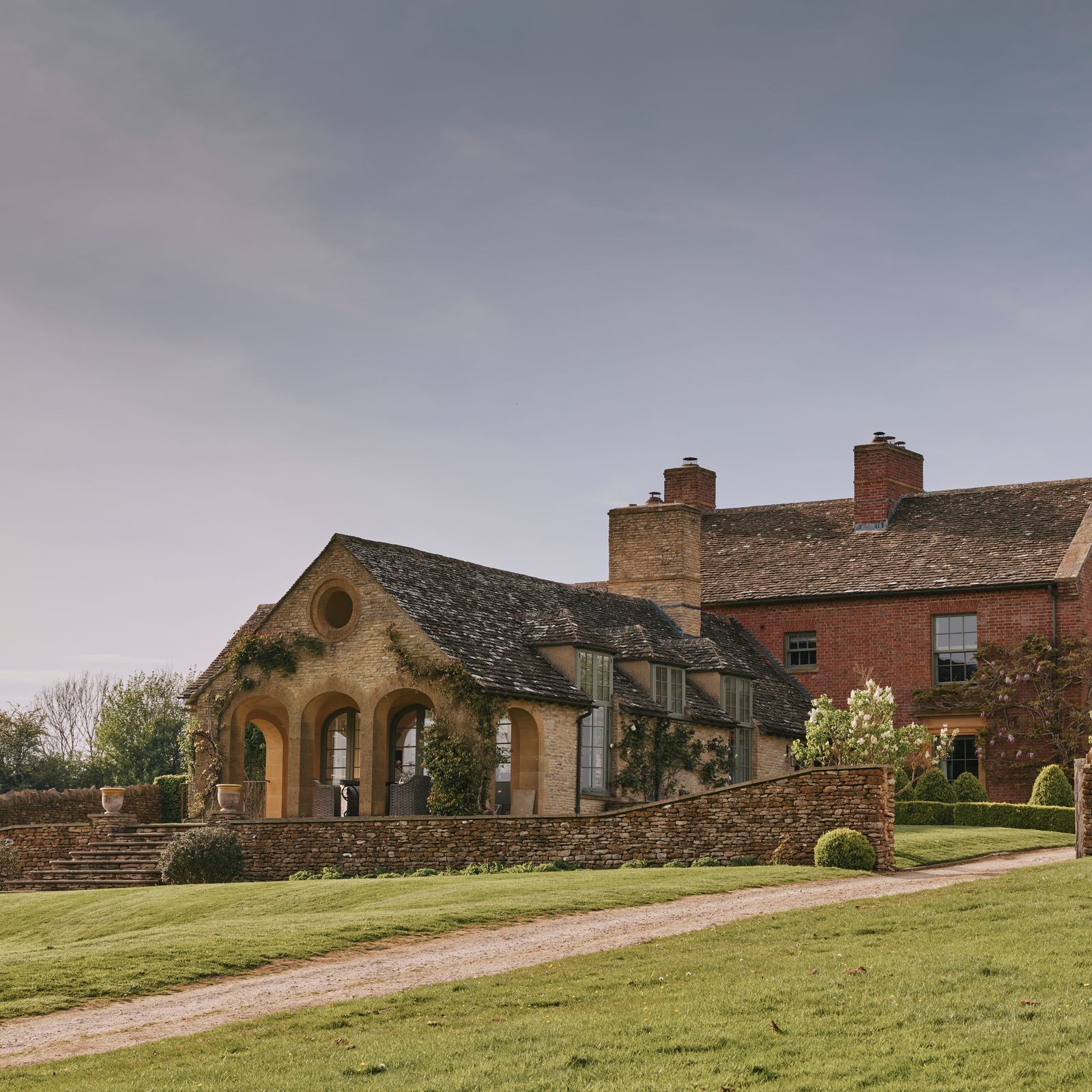An unusual country house in Warwickshire with curated yet comfortable interiors by Sims Hilditch