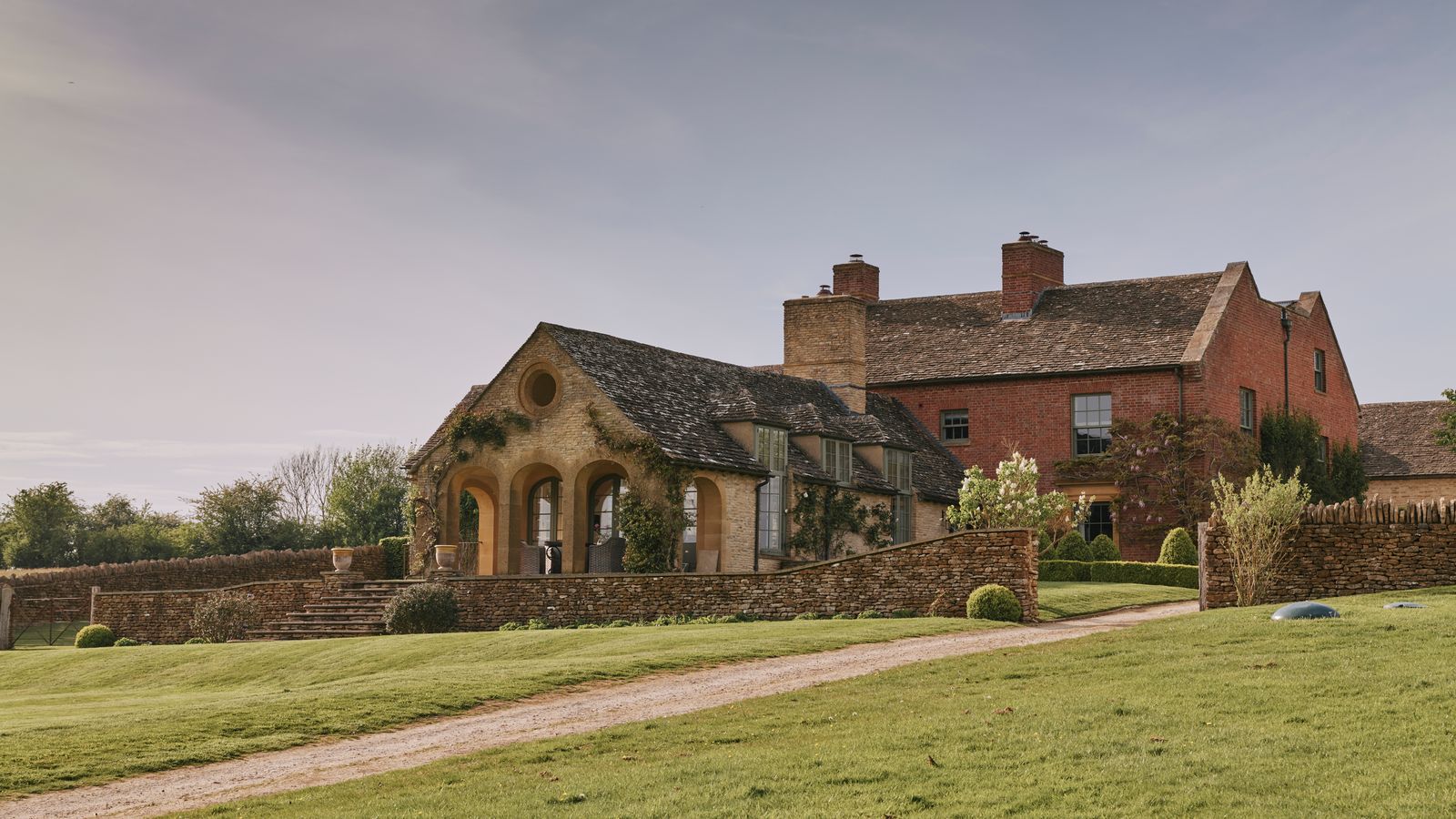 An unusual country house in Warwickshire with curated yet comfortable interiors by Sims Hilditch