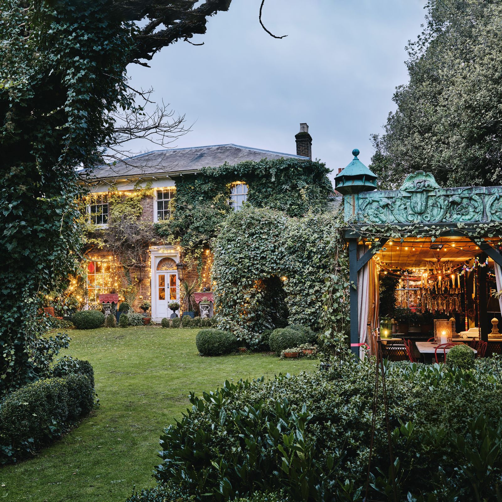 Richard E Grant's marvellous Richmond house that comes to life at Christmas